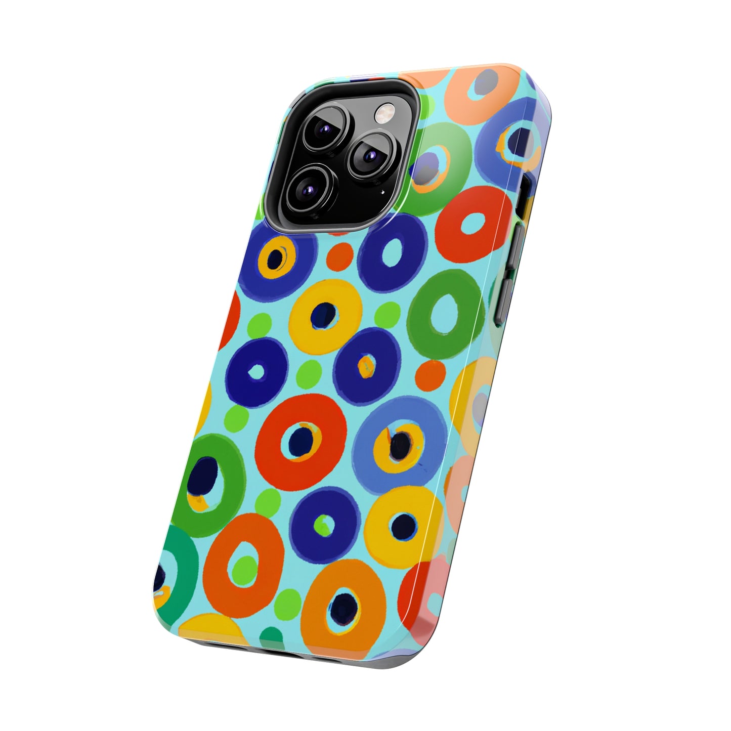 Tough Case-Mate iPhone Case Ft. Vivid Circles