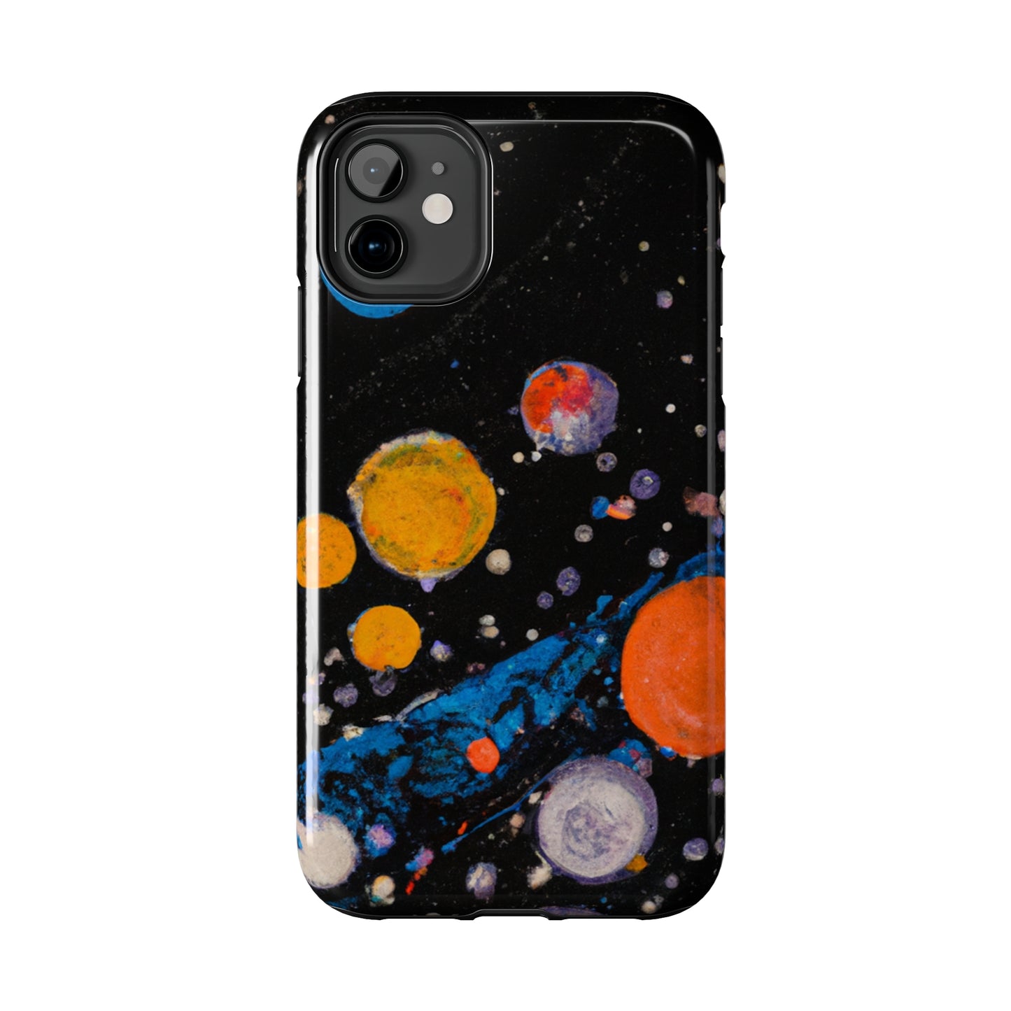 Tough Apple iPhone Cases Ft. Space Bubbles