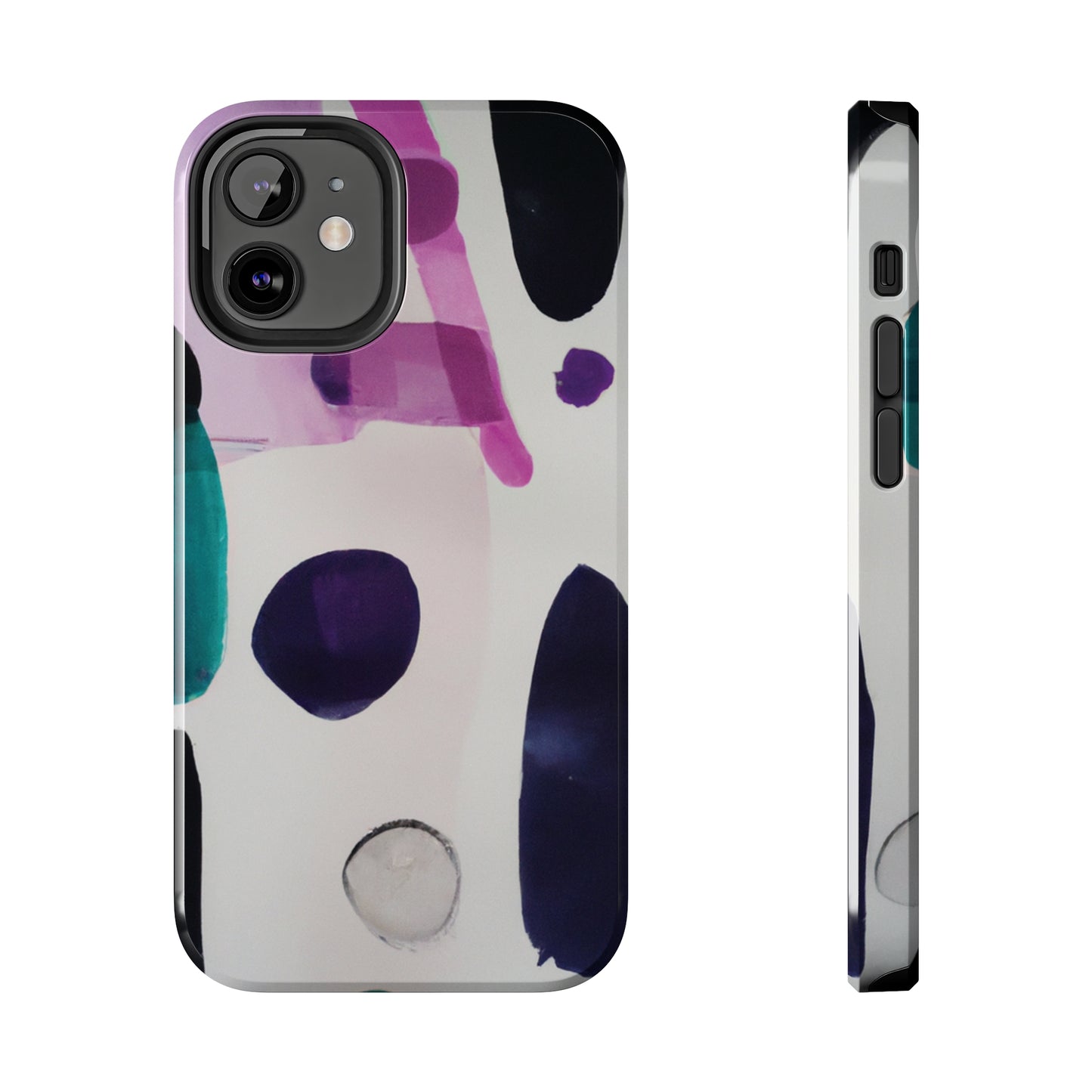 Strong Apple iPhone Case Ft. Abstract Cowprint