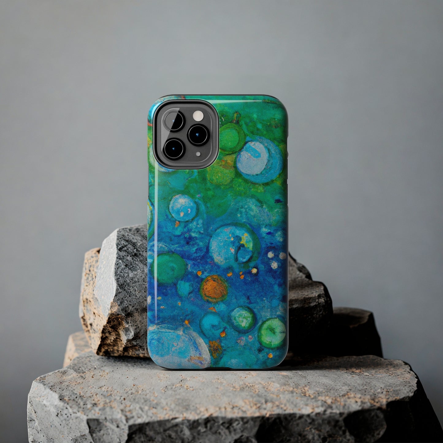 Tough Apple iPhone Cases Ft. Abstract Bubbles