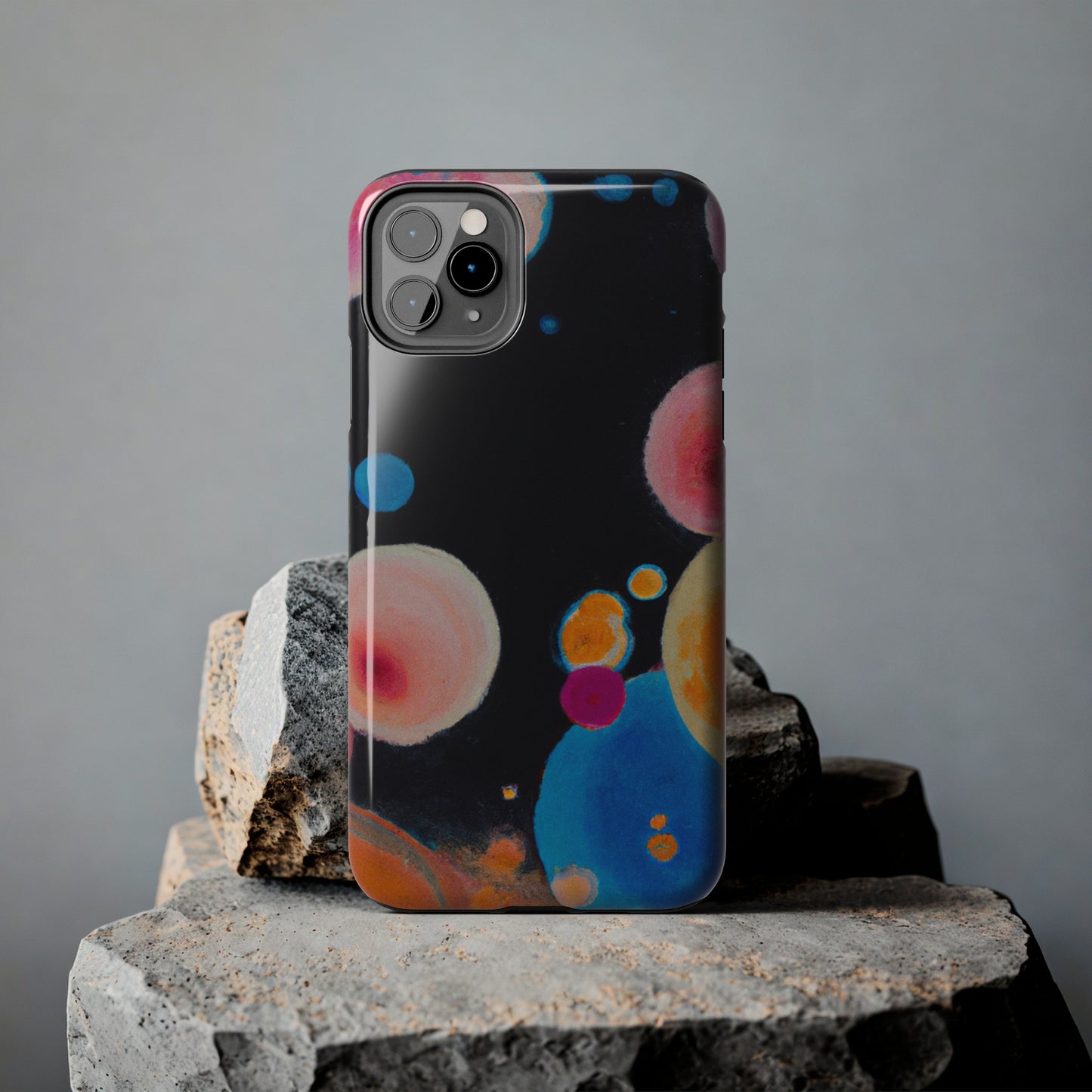 Tough Apple iPhone Cases Ft. Rising Bubbles