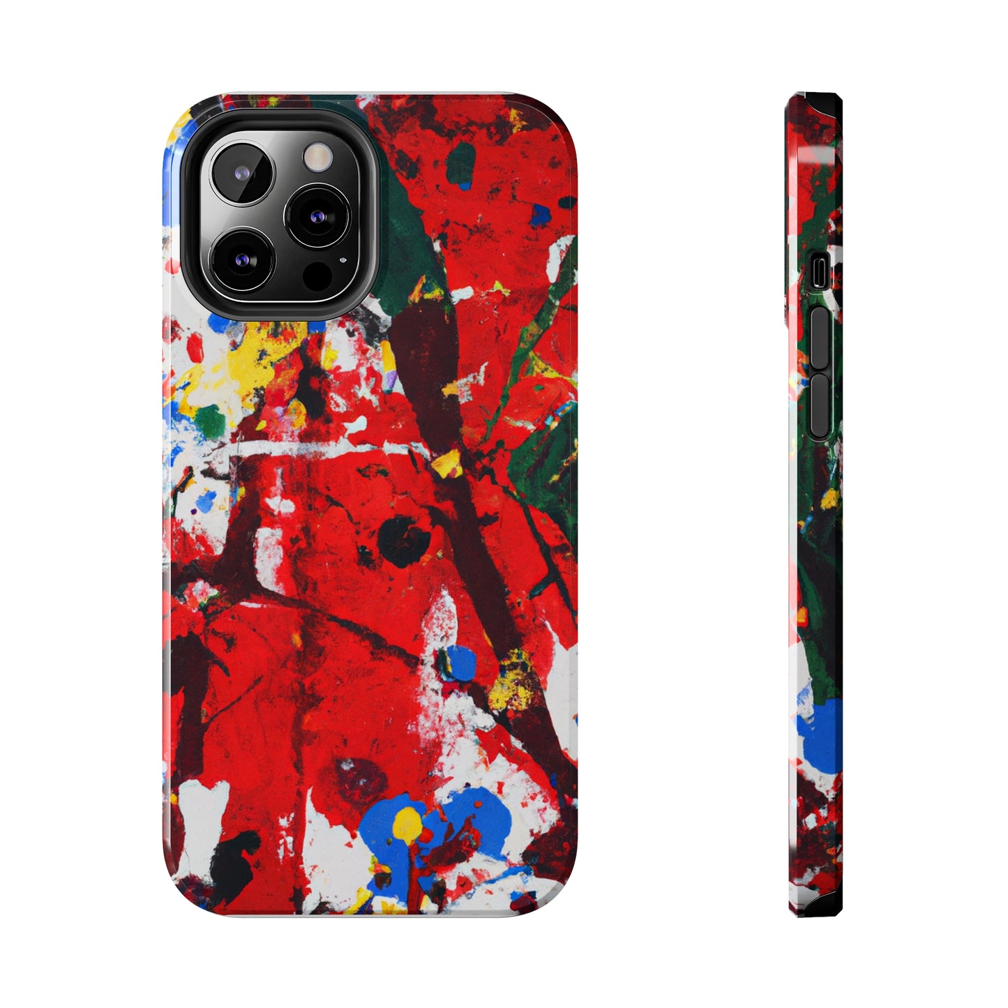 Tough Case-Mate iPhone Case Ft. Fractured Red