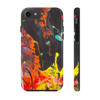 Tough Case-Mate iPhone Case Ft. Abstract Orange