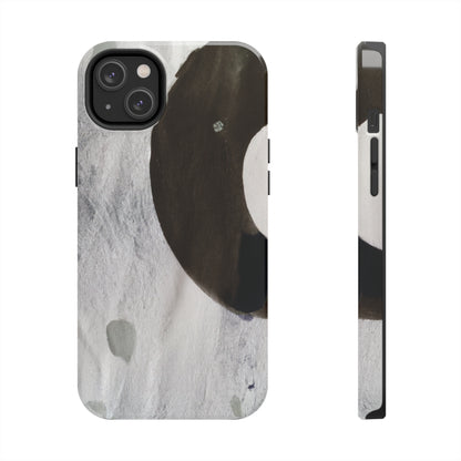 Strong Apple iPhone Case Ft. Abstract Half Circle