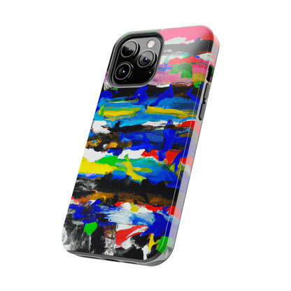 Tough Case-Mate iPhone Case Ft. Abstract Stripes