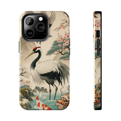 ToughDrop Apple iPhone Case Ft. Spirit Crane