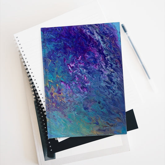 "Abstract Water" Blank Page Journal