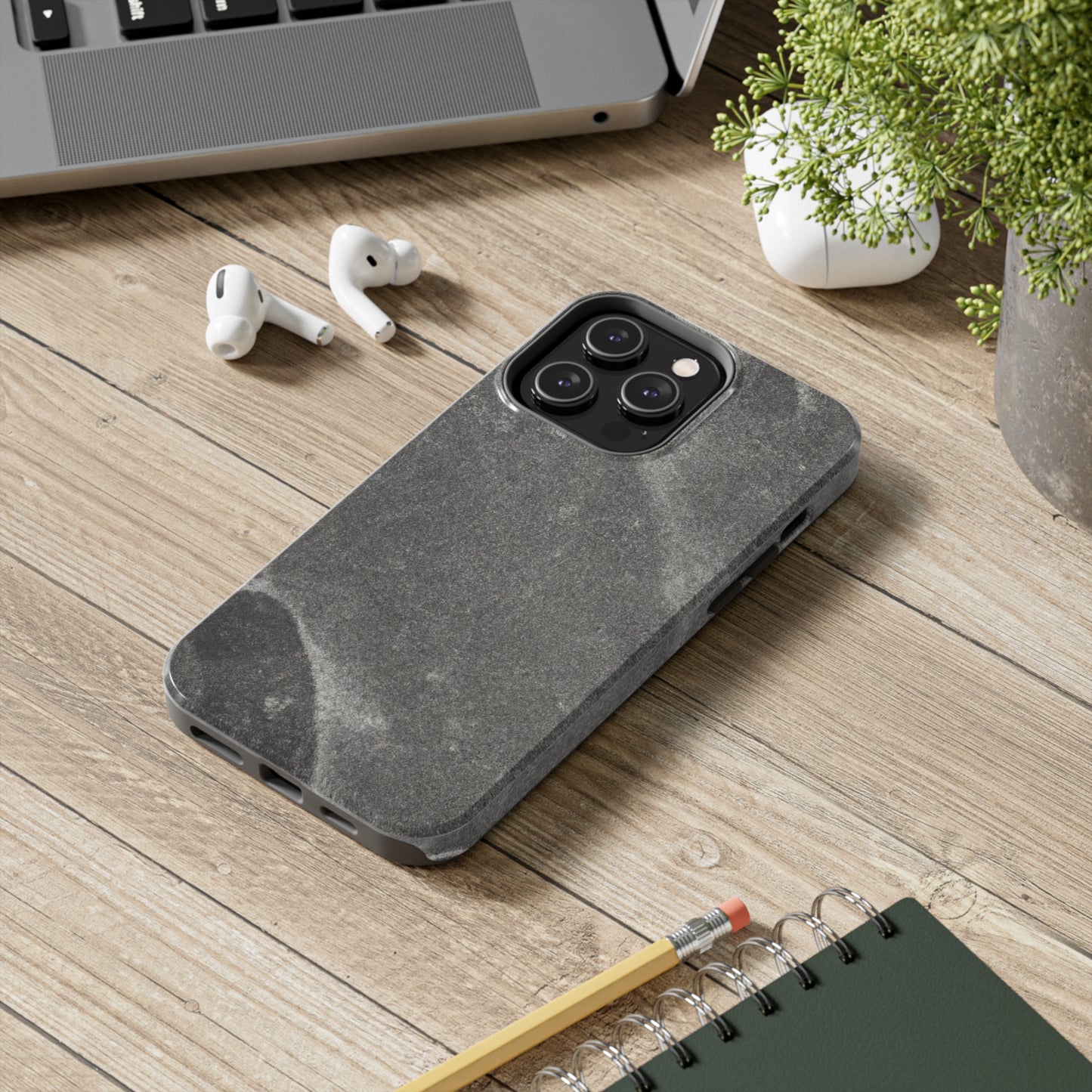 Strong Apple iPhone Case Ft. Dark Marble