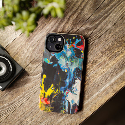 Tough Case-Mate iPhone Case Ft. Blue Splat