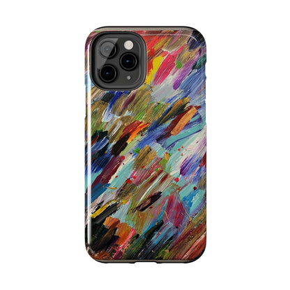 Tough Case-Mate iPhone Case Ft. Abstract Acrylic Feathers