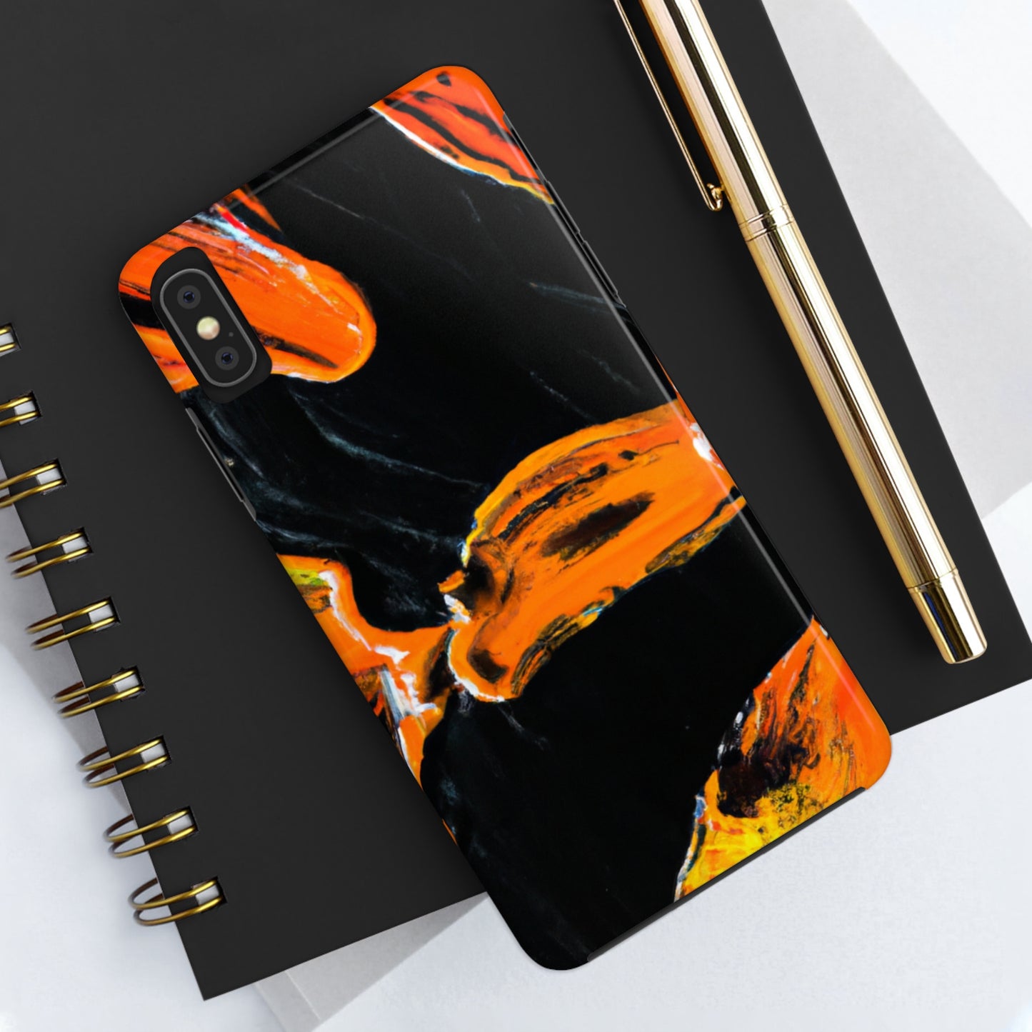 Tough Apple iPhone Cases Ft. Abstract Dark Halloween