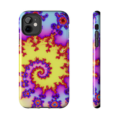 Tough Case-Mate iPhone Case Ft. Tie Dye Fractal