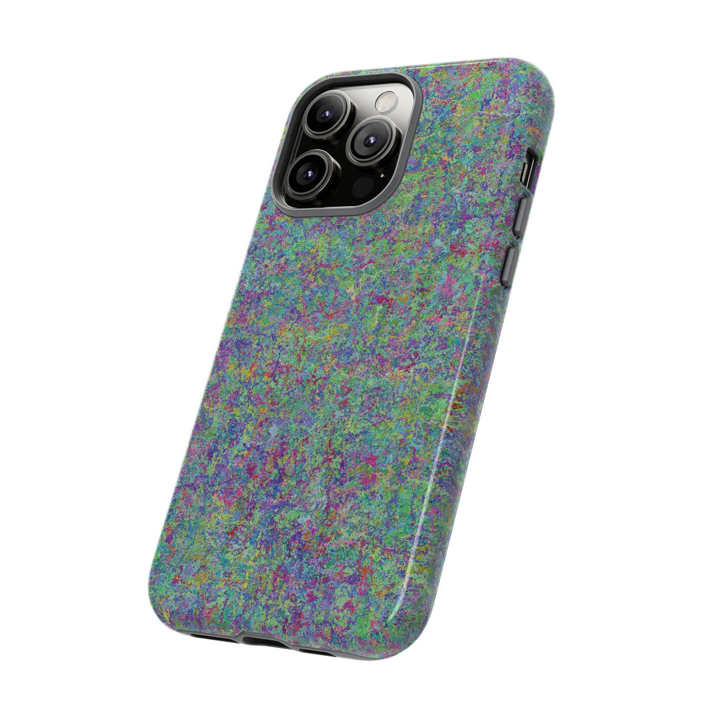 Tough Phone Case Ft. Rainbow Acrylic Noise