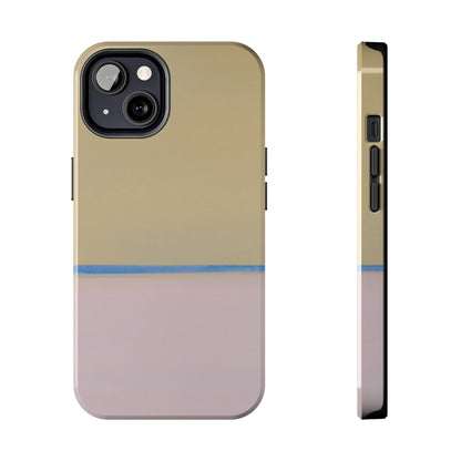 Strong Apple iPhone Case Ft. Minimal Thin Stripe