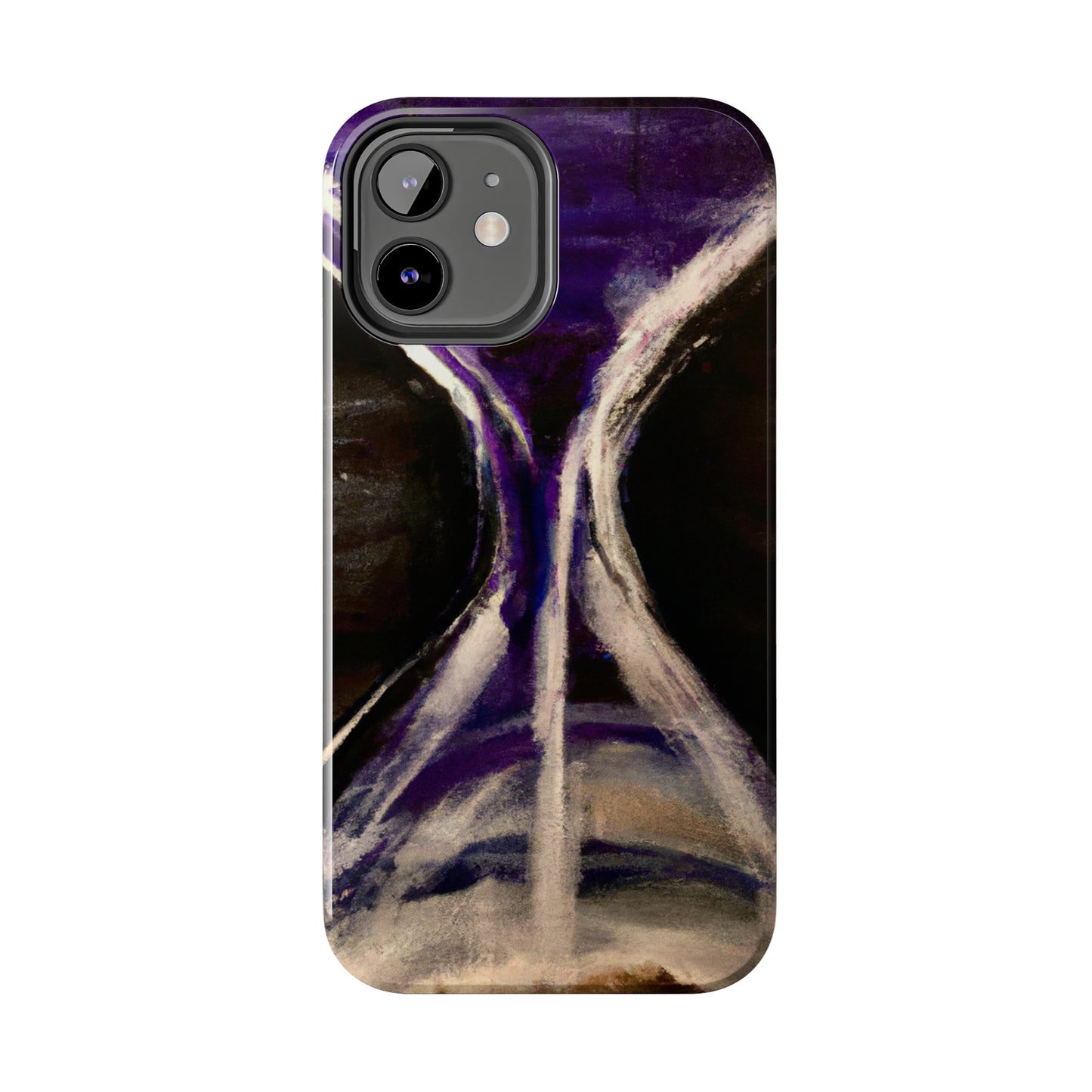 Tough Case-Mate iPhone Case Ft. Purple Hourglass