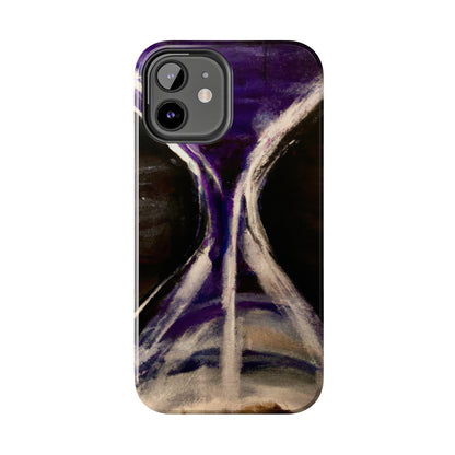 Tough Case-Mate iPhone Case Ft. Purple Hourglass