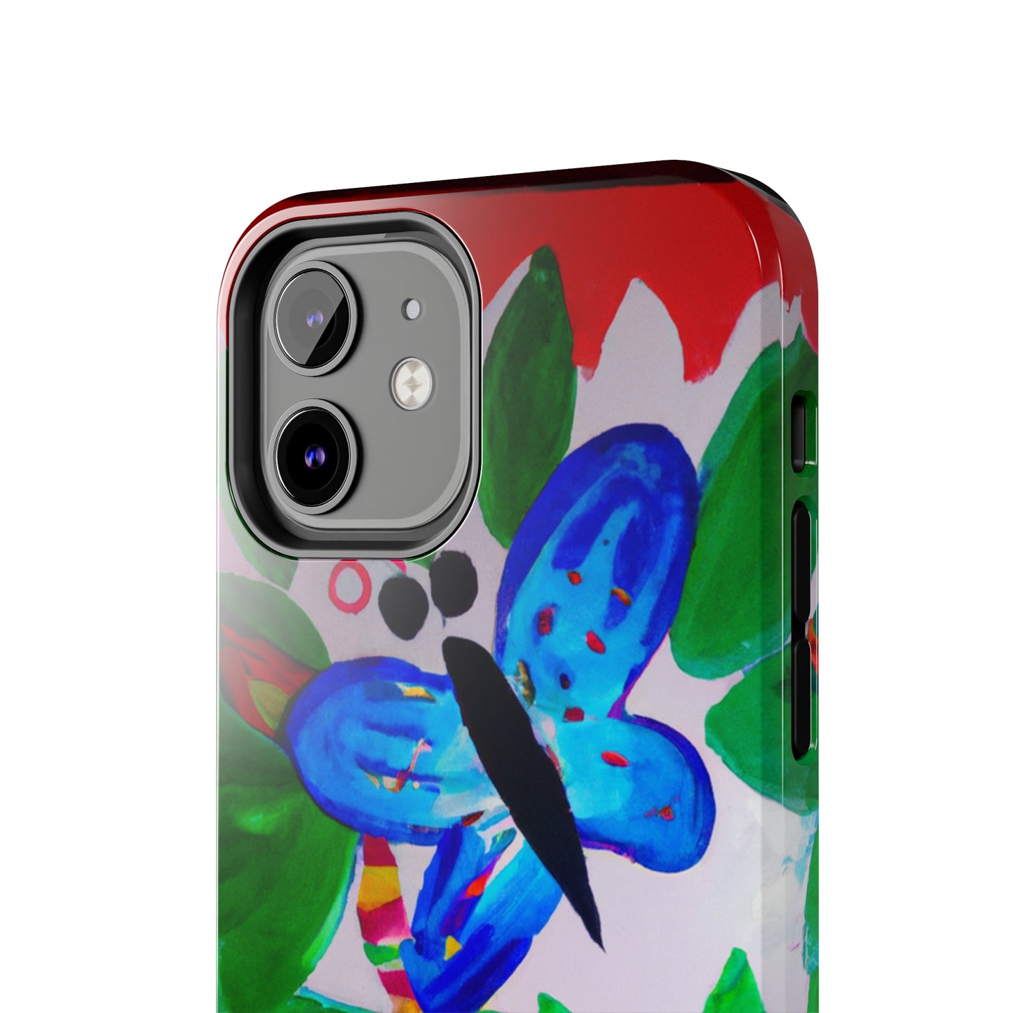 Tough Case-Mate iPhone Case Ft. Watercolor Butterfly