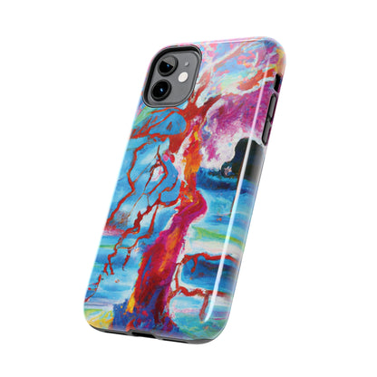 Tough Apple iPhone Cases Ft. Abstract Spirit Tree