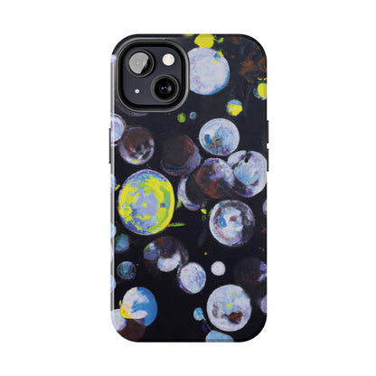 Tough Apple iPhone Cases Ft. Silver Bubbles