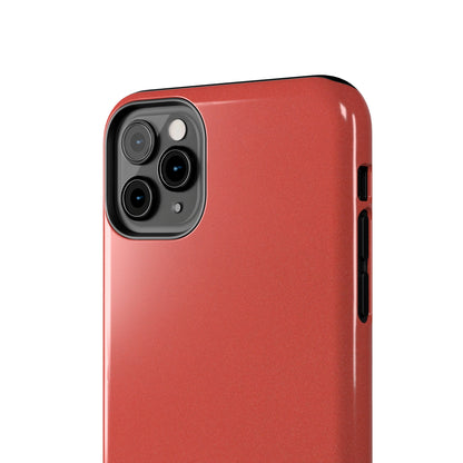 Strong Apple iPhone Case Ft. Minimal Orange