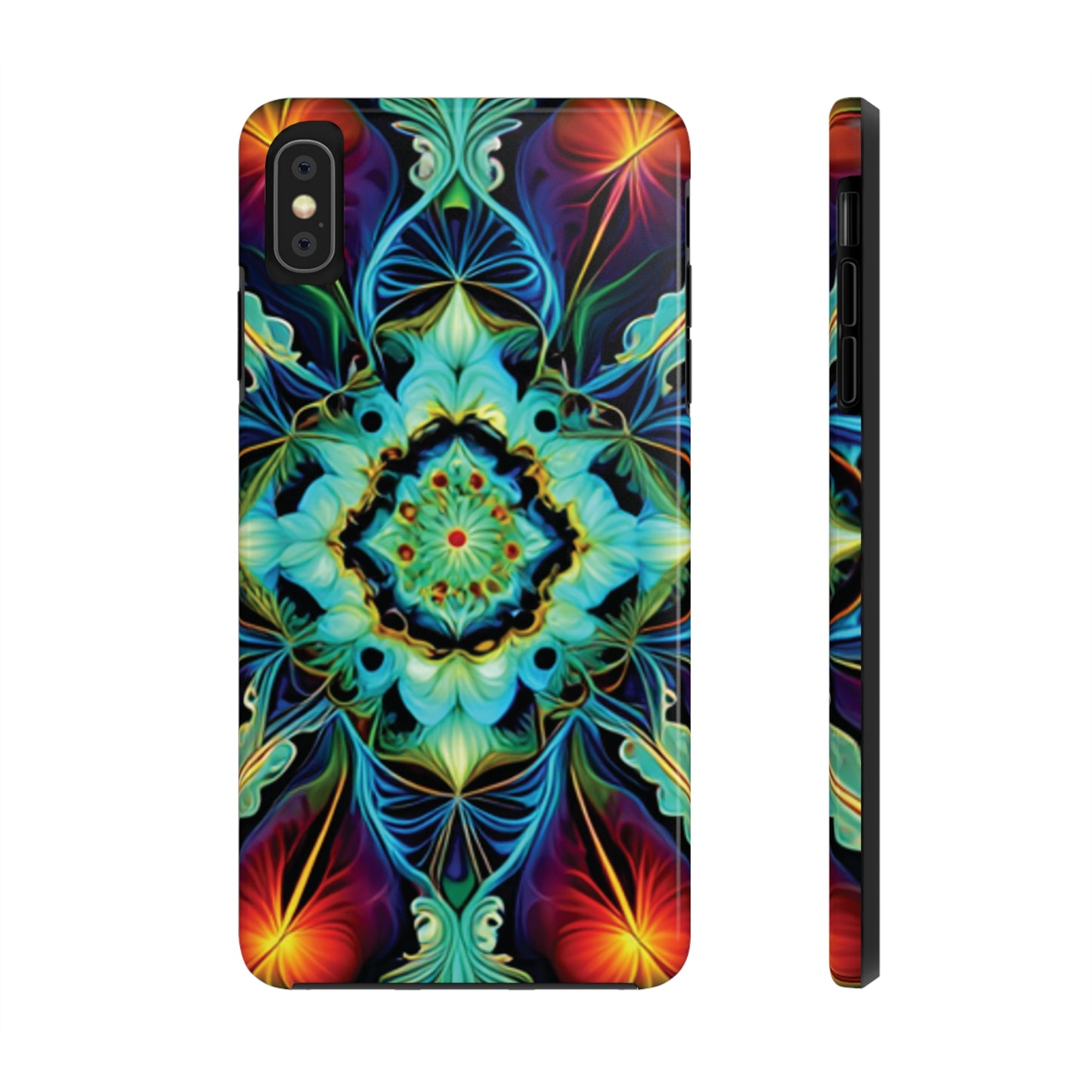 Strong Apple iPhone Case Ft. Leaf Fractal