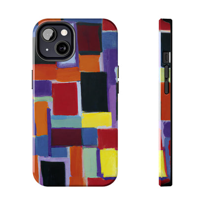 Tough Case-Mate iPhone Case Ft. Abstract Rectangles