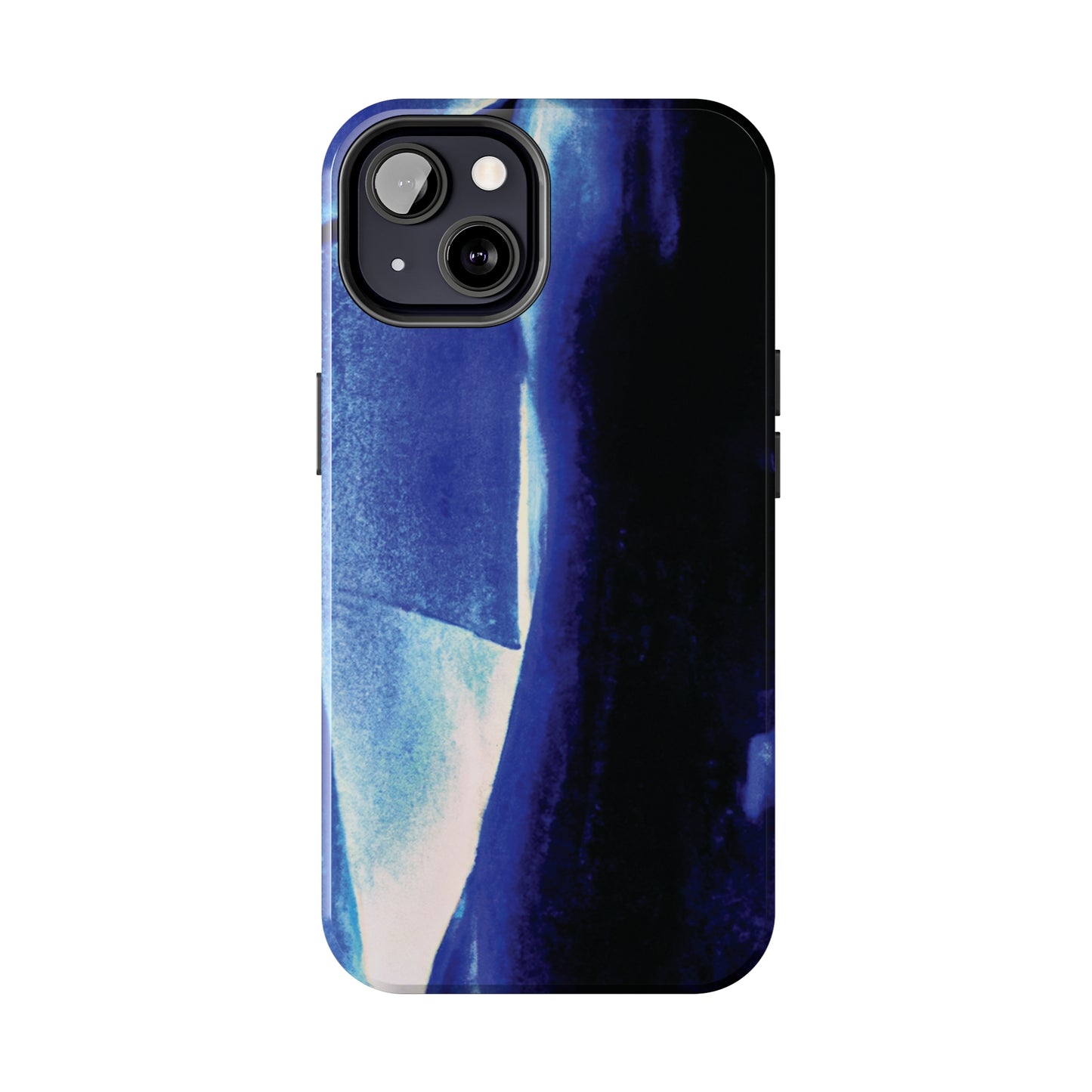 Tough Apple iPhone Cases Ft. Half Blue