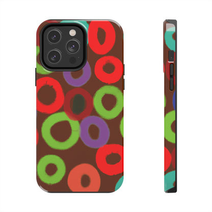 Tough Case-Mate iPhone Case Ft. Fruity Circles