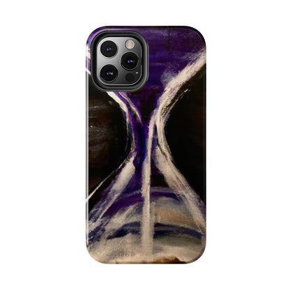 Tough Case-Mate iPhone Case Ft. Purple Hourglass