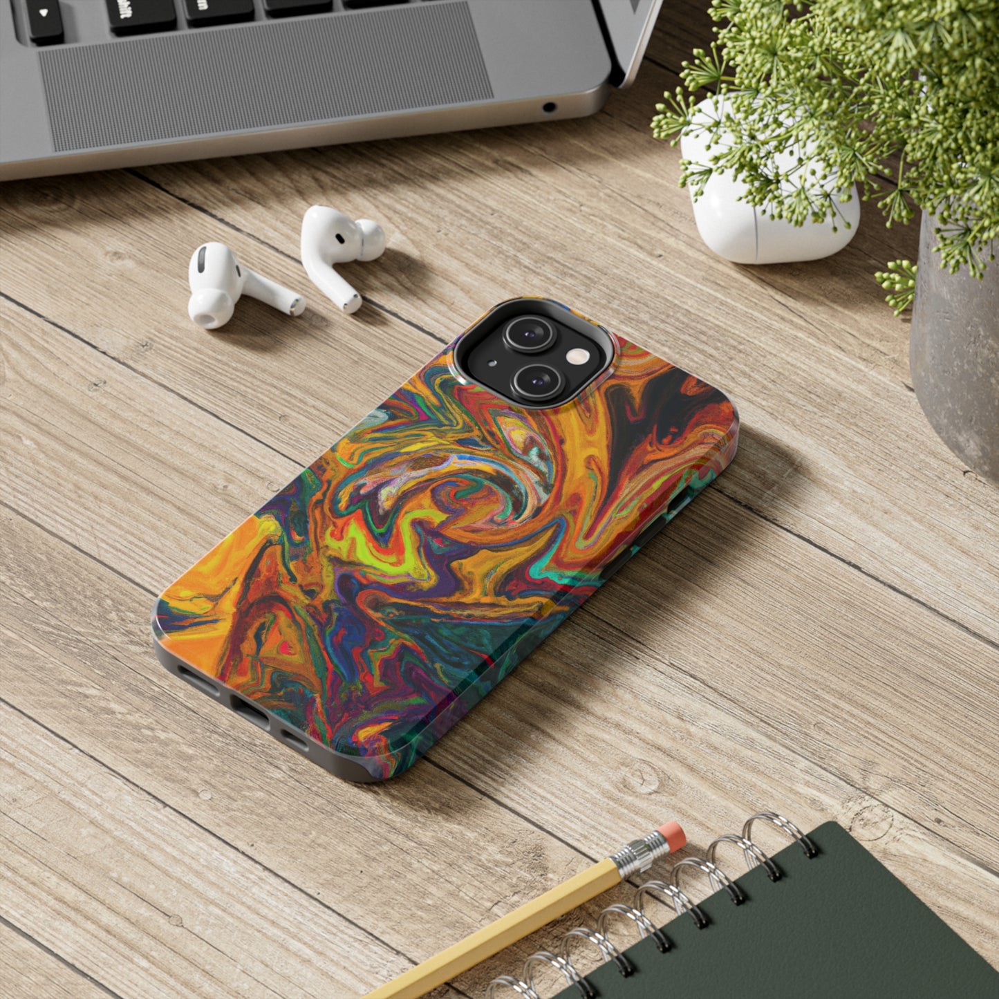 Tough Case-Mate iPhone Case Ft. Abstract Spin