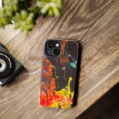 Tough Case-Mate iPhone Case Ft. Abstract Orange