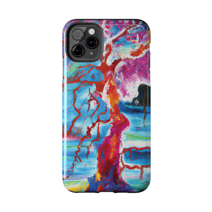 Tough Apple iPhone Cases Ft. Abstract Spirit Tree