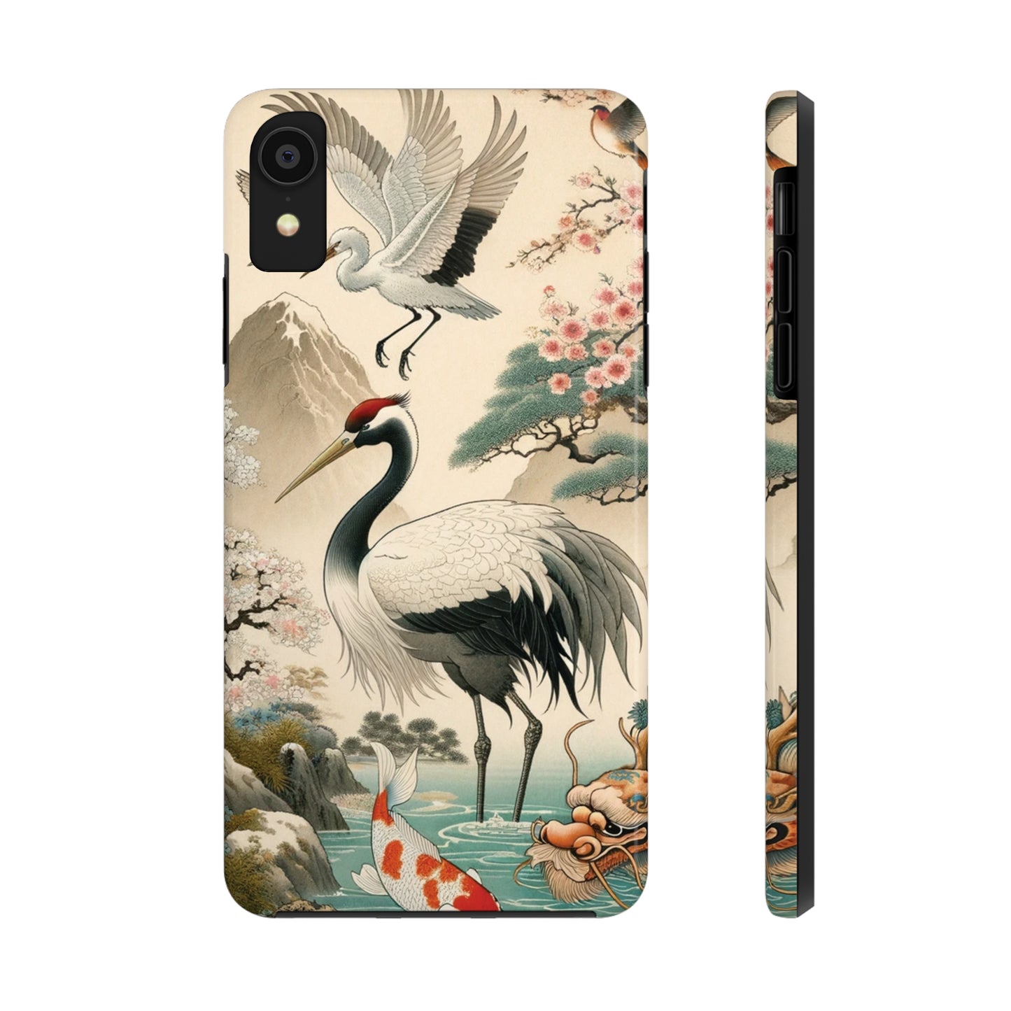 ToughDrop Apple iPhone Case Ft. Spirit Crane