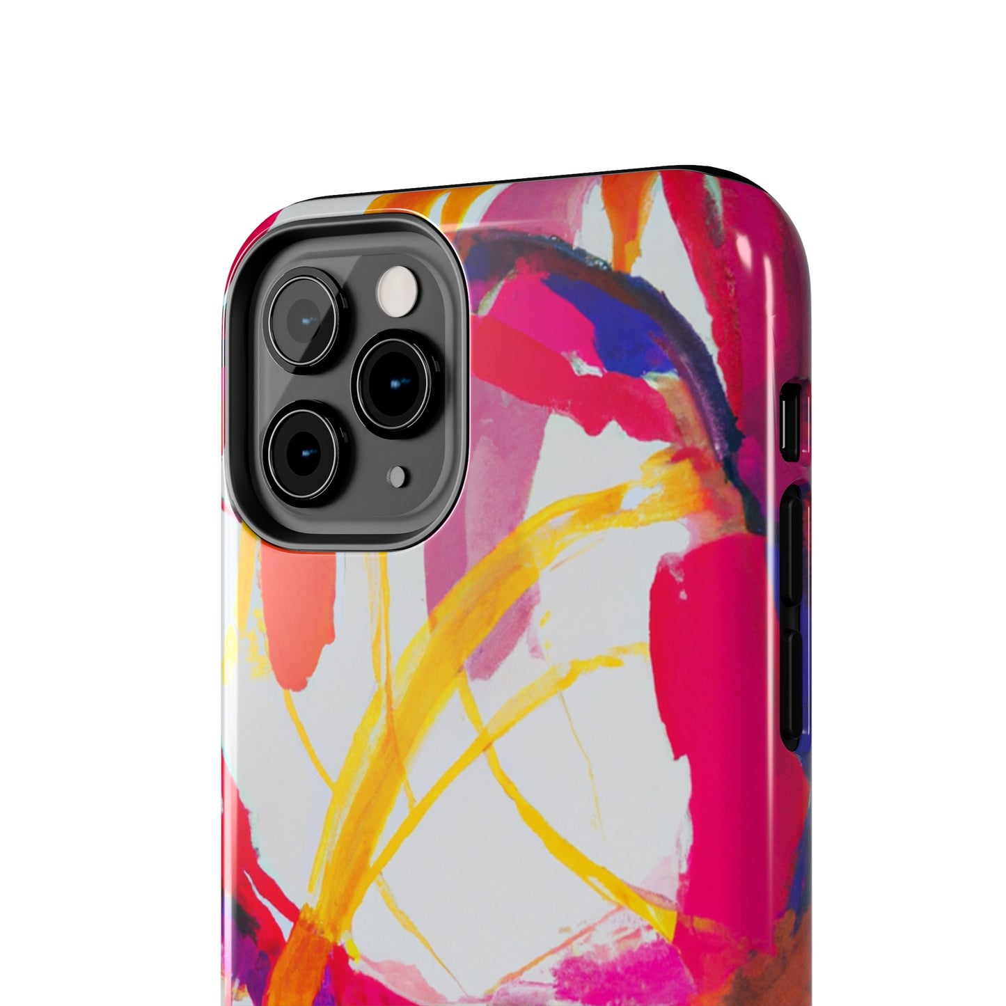 Tough Apple iPhone Cases Ft. Abstract Scarlet