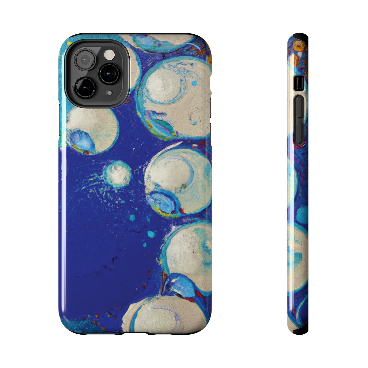 Tough Apple iPhone Cases Ft. Bubble Stream