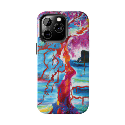 Tough Apple iPhone Cases Ft. Abstract Spirit Tree