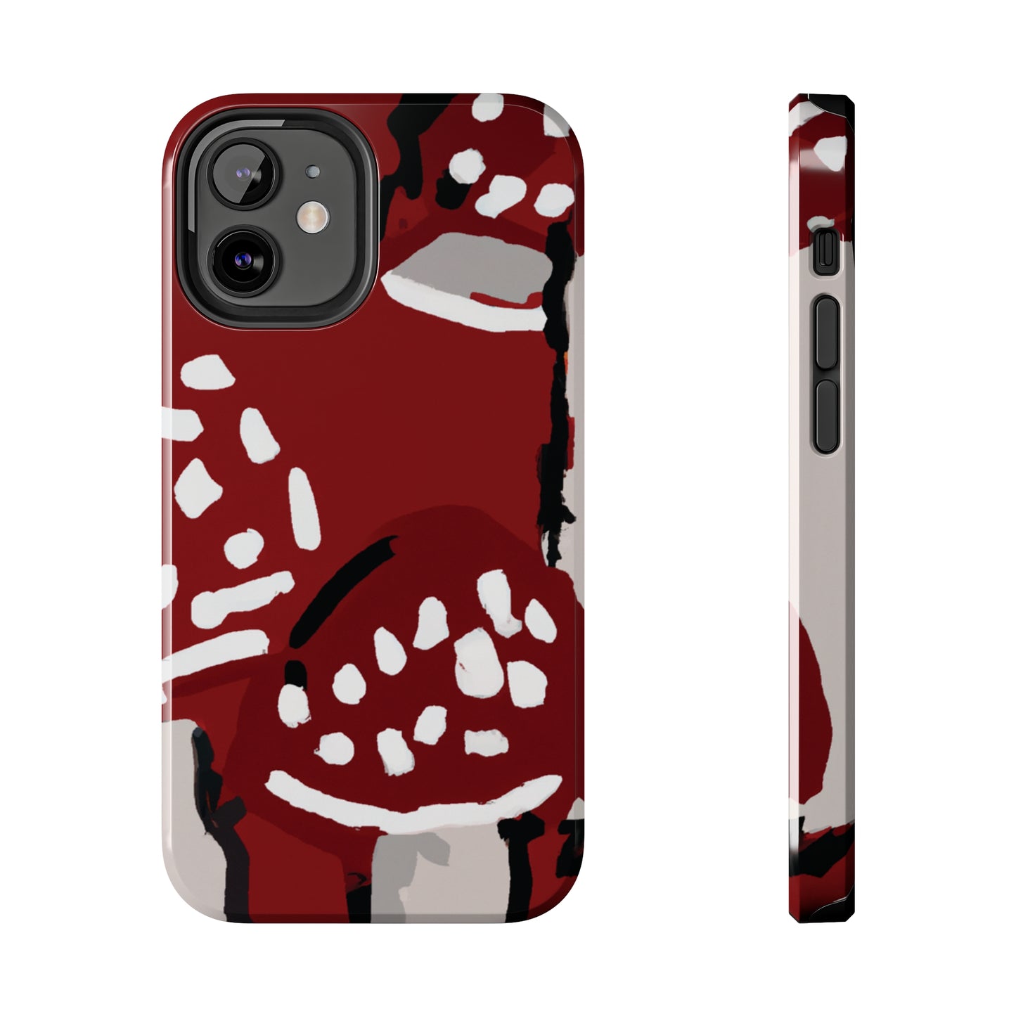 Tough Apple iPhone Cases Ft. Cartoon Mushrooms