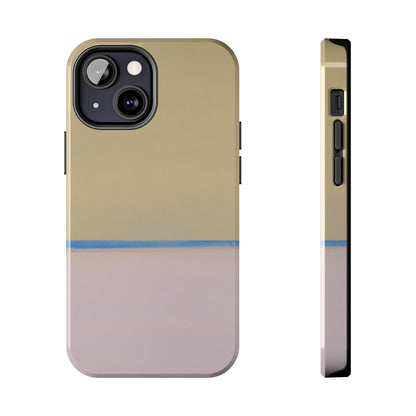 Strong Apple iPhone Case Ft. Minimal Thin Stripe