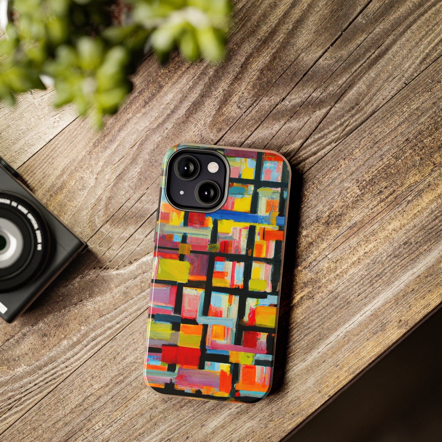 Tough Case-Mate iPhone Case Ft. Abstract Bricks