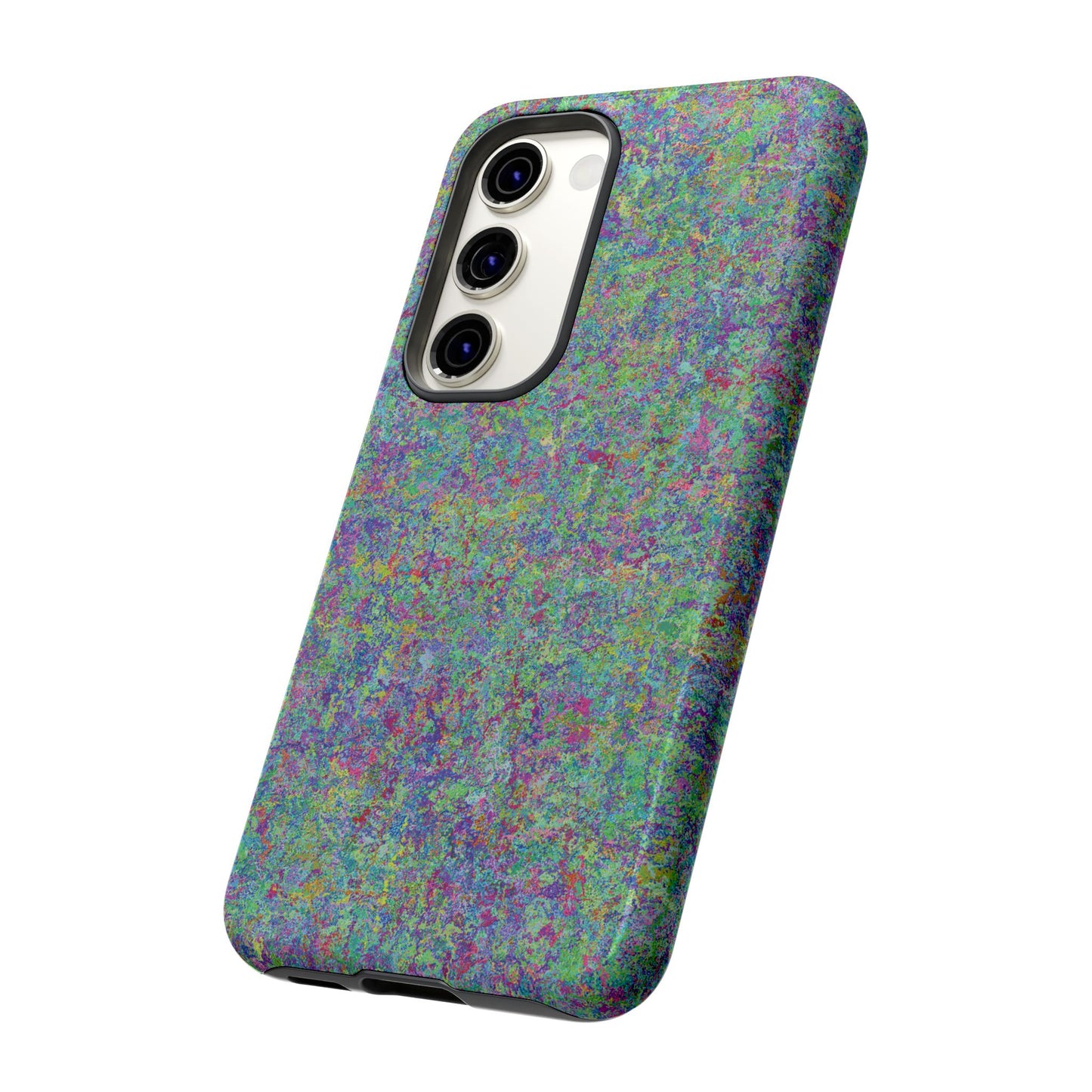 Tough Phone Case Ft. Rainbow Acrylic Noise