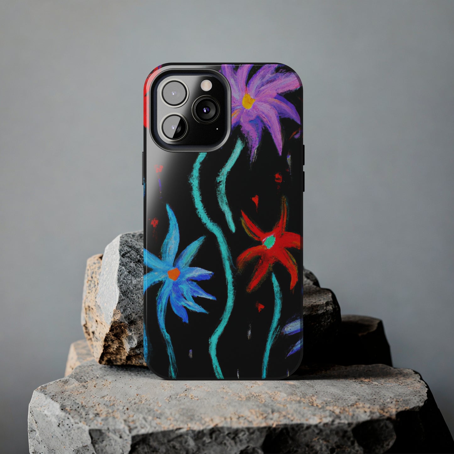 Tough Case-Mate iPhone Case Ft. Abstract Flowers