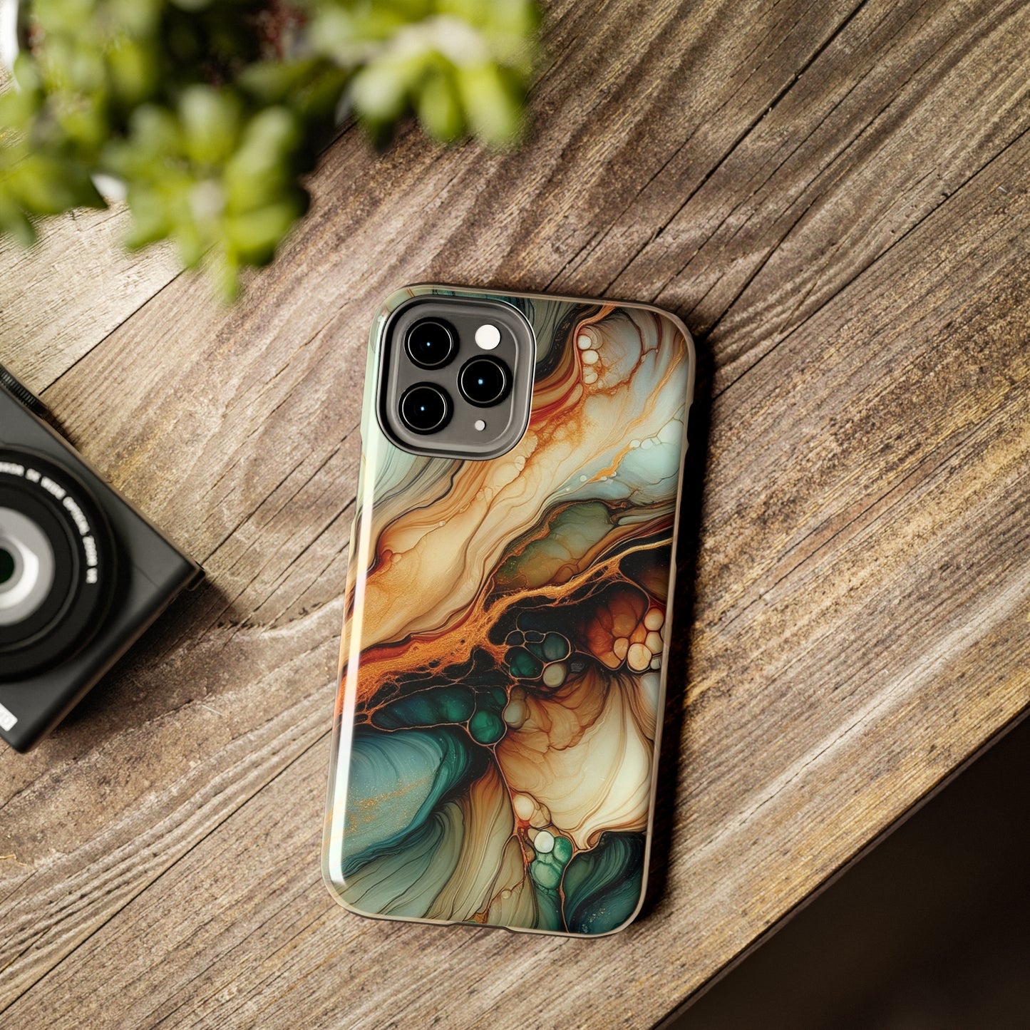 ToughDrop Apple iPhone Case Ft. Amber Cells