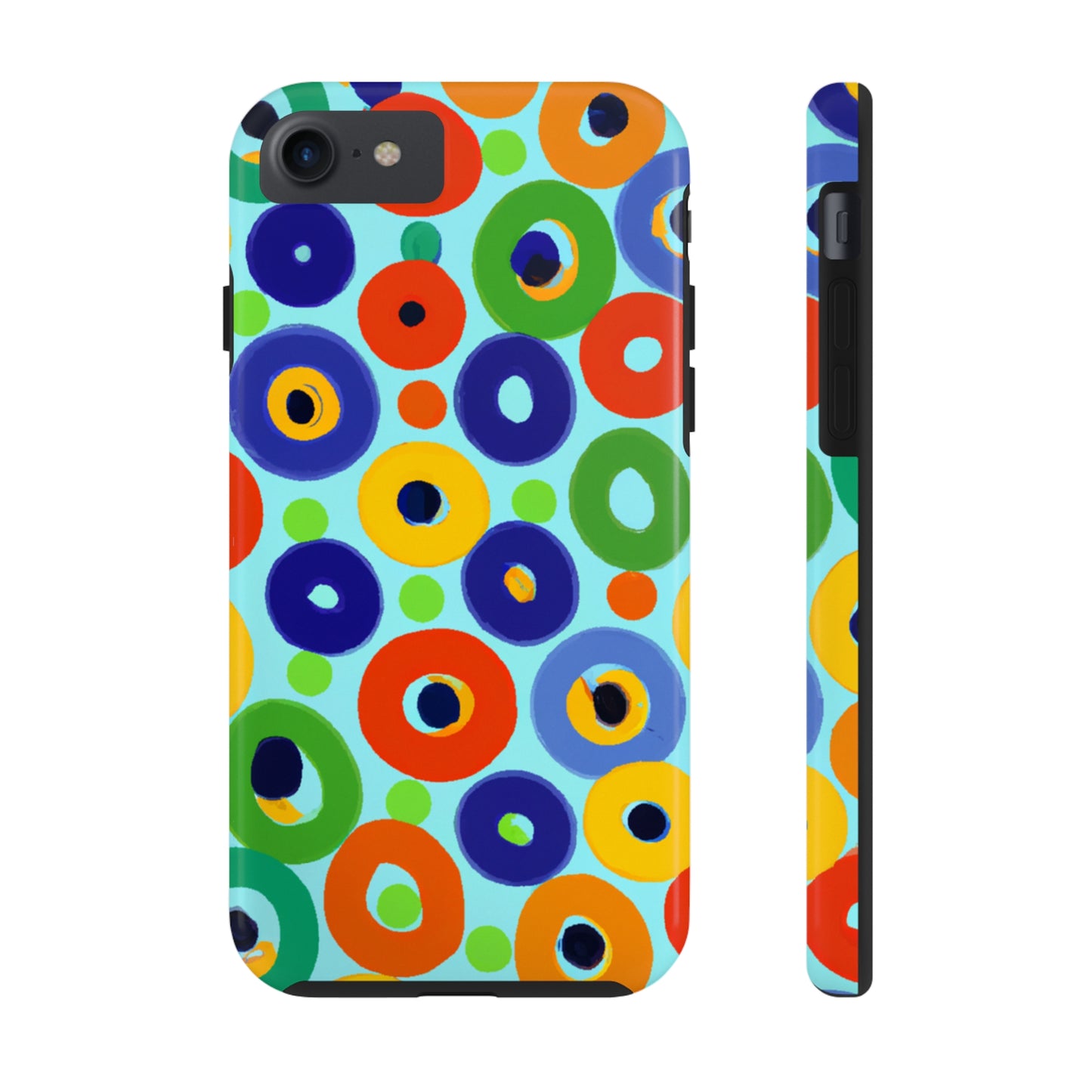 Tough Case-Mate iPhone Case Ft. Vivid Circles