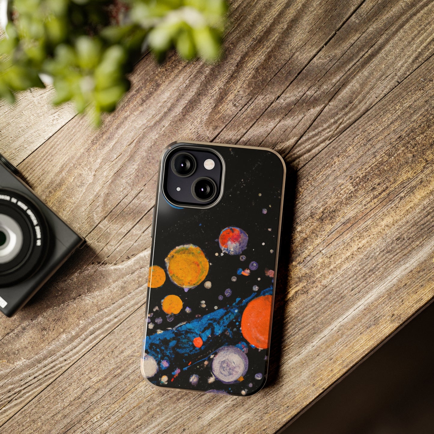 Tough Apple iPhone Cases Ft. Space Bubbles