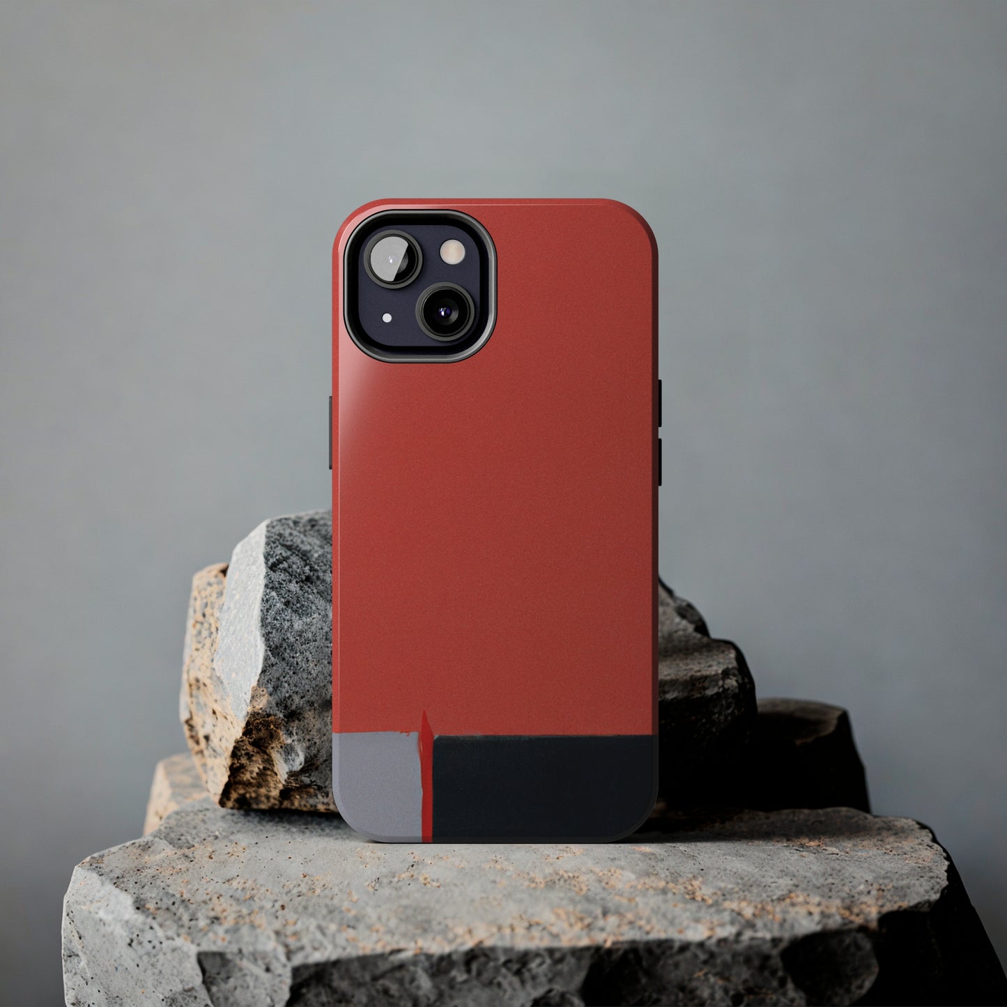 Strong Apple iPhone Case Ft. Minimal Orange