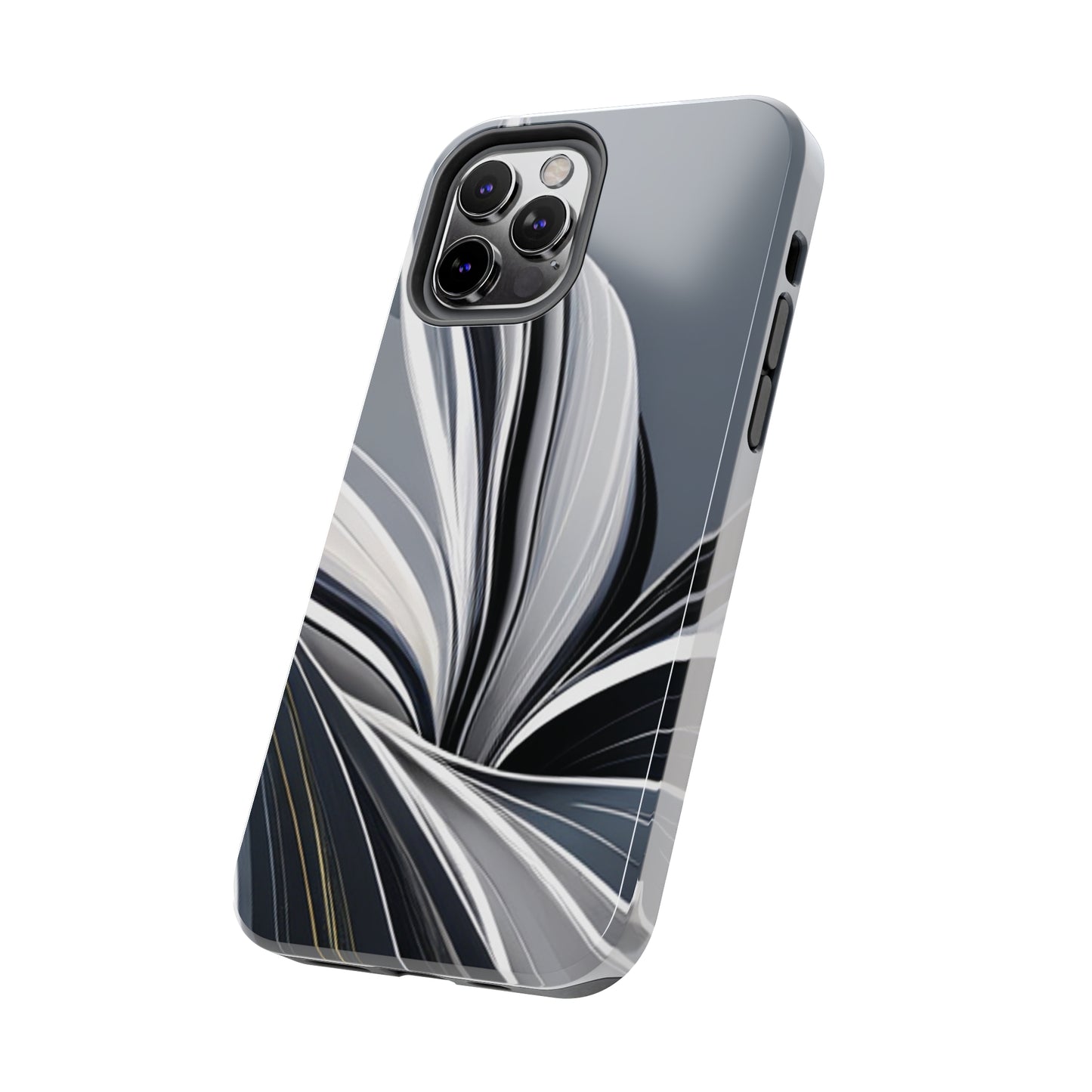 Strong Apple iPhone Cases Ft. Black and White Abstract Sail