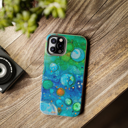 Tough Apple iPhone Cases Ft. Abstract Bubbles