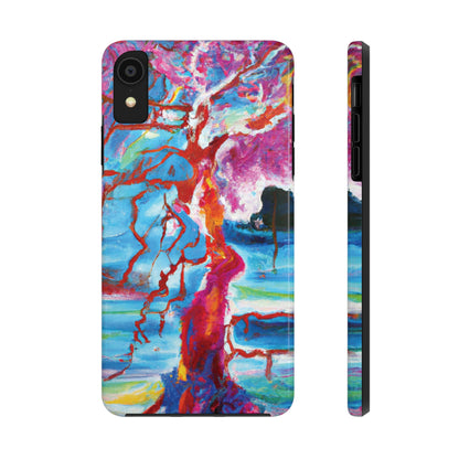 Tough Apple iPhone Cases Ft. Abstract Spirit Tree