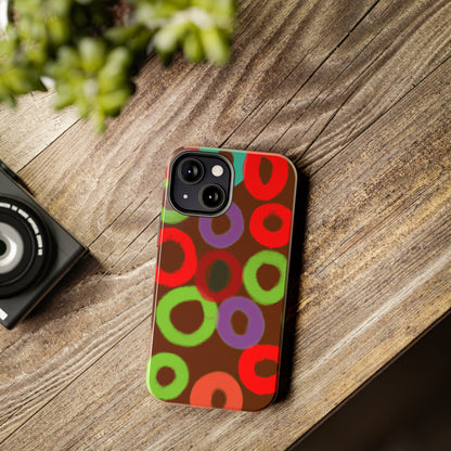 Tough Case-Mate iPhone Case Ft. Fruity Circles