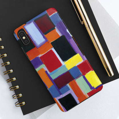 Tough Case-Mate iPhone Case Ft. Abstract Rectangles